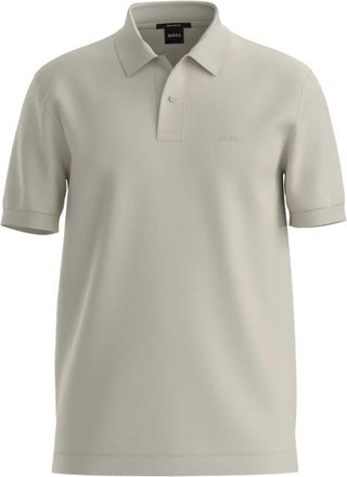 HUGO BOSS Beige Cotton Classic Polo