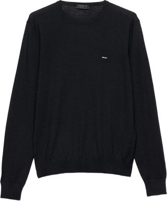Prada Superfine Wool Crew-neck Sweater