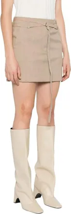 Sportmax Mujer, Faldas, Beige, Talla: S