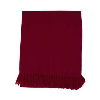 Isabel Marant Vilana Scarf - Dames - Wintersjaals - Rood - ONE Size - Katoen - Accessoires