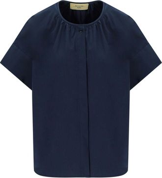 Weekend by Max Mara CAMICIA EDUCATA BLU MAX MARA WEEKEND