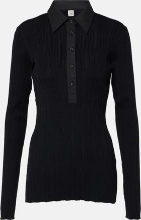 Toteme Polo in jersey a coste