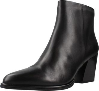 Regarde le ciel Eithel Boot - Dames - Laarzen met Hak - Zwart - 39 EU - Leer - Schoenen