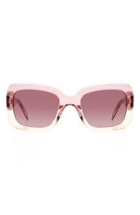 Kate Spade New York bellamys 52mm gradient rectangular sunglasses in 035J-3X at Nordstrom Rack