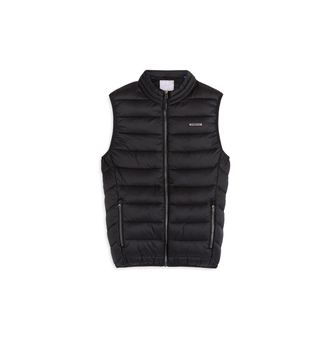 Freddy Gilet trapuntato con collo alto e zip doppio cursore