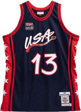 Mitchell & Ness Team USA 1996-97 Jerseys Shaquille ONeal 13 AJY4SB19059-USANAVY96SON