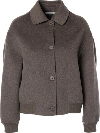 Jcsophie Raven Jacket - Dames - Jassen - Bruin - Maat: M Wol