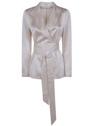 Joseph Jacket Silk Satin Archer