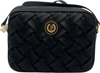 Pollini Crossbody tas - Dames - Schoudertassen - Zwart - ONE Size - Leer - Tassen