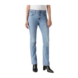 Levi's Dames, Jeans, Blauw, Maat: W31 L32 Denim