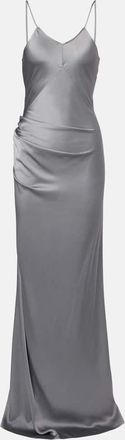 Victoria Beckham Cami satin gown