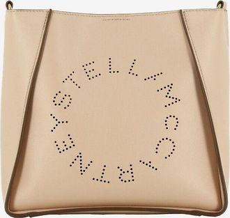 Stella McCartney Umh&auml;ngetasche aus Kunstleder Stella Logo Mini