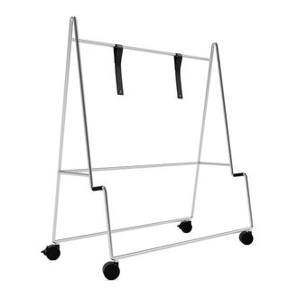 Eva Solo Carry TV-St&auml;ndermit Rollen, Edelstahl geb&uuml;rstet