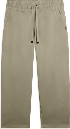 Freddy Pantaloni Cropped in Popeline elasticizzato