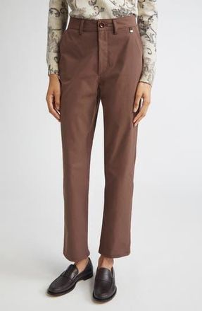 Herno Cotton Feel Five-Pocket Pants in Chocolate at Nordstrom Rack, Size 6 Us / 42 It