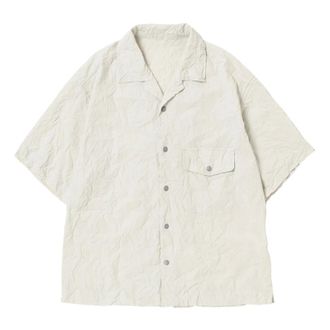 And Wander Short Sleeve Shirts, male, White, Size: S Short Sleeve Shirt