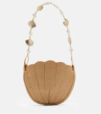 Os&eacute;ree Os&eacute;ree Lumi&egrave;re Small embellished clutch