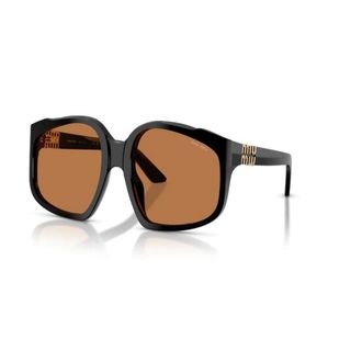 Miu Miu Sunglasses, female, Black, 59 MM, Square Sunglasses