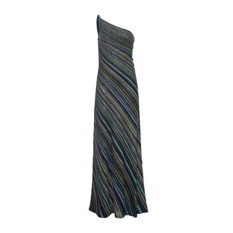 Missoni Dames, Jurken, Veelkleurig, Maat: S Viscose