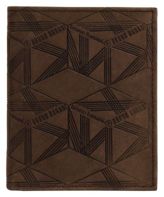 Bruno Banani Geldb&ouml;rse BRUNO BANANI, Herren, braun, Leder, unifarben, Kleinlederwaren Geldb&ouml;rse, echt Leder