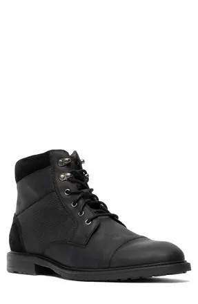 Rodd & Gunn Durham Combat Boot in Onyx at Nordstrom, Size 42