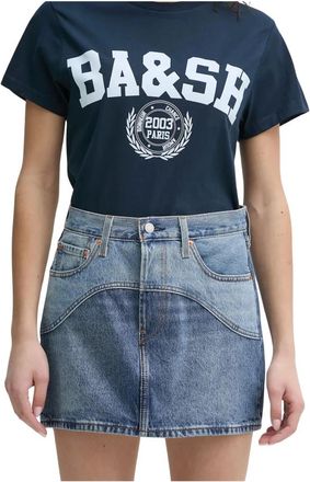 Levi's Dames, Rokken, Blauw, Maat: W28 Denim
