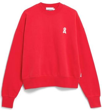 Armedangels Iconic &Aring; Alizaa Sweat Pullover f&uuml;r Damen | rot