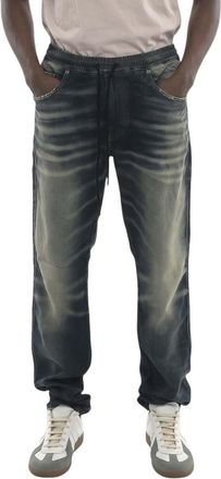 Diesel Blue Relaxed Drawstring Jeans