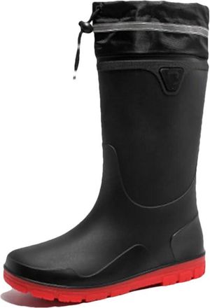 Generic Mens Rain Boots Waterproof Non-Slip Outdoor Fishing Rubber Shoes
