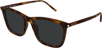 Saint Laurent SL 851/K Asian Fit 003 Mens Sunglasses Tortoiseshell Size 56
