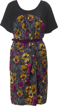 Kenzo Chemisier midi a fiori - Grigio