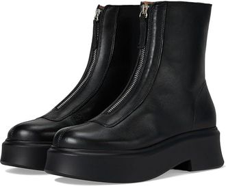 Steve Madden Jones Womens Boots Black Leather : 9.5 M, Leather/Rubber