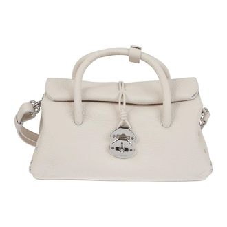 Zanellato Handbags, female, Beige, Size: ONE SIZE Lambskin Bag