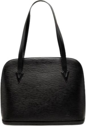 Louis Vuitton Pre-owned Lussac Schoudertas - Dames - Vintage Schoudertas - Zwart - ONE Size - Leer - Vintage