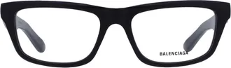 Balenciaga Demo Rectangular Mens Eyeglasses BB0470O 001 56