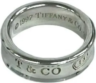Tiffany & Co. Silver Silver 925 Band Ring (Pre-Owned)