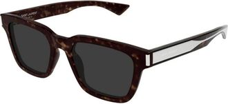 Saint Laurent unisex, Accessoires, Bruin, Maat: 53 MM Nylon