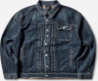 Undercover Men s Denim Blouson Indigo
