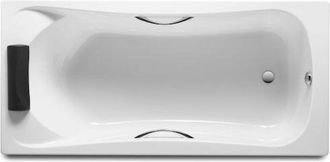 Roca 8414329784763 Roca - Ba&ntilde;era Acr&iacute;lica Rectangular Con Asas 1900x900 - Serie Becool, Color Blanco