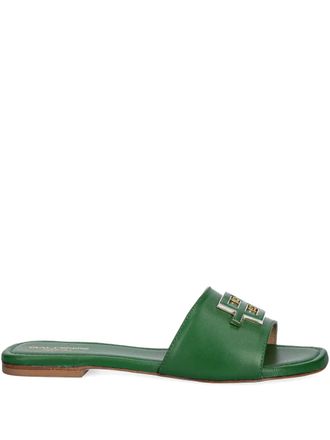 Baldinini Sandali con placca logo - Verde