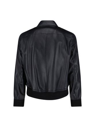 Tom Ford Mens Jackets Black Lamb Leather