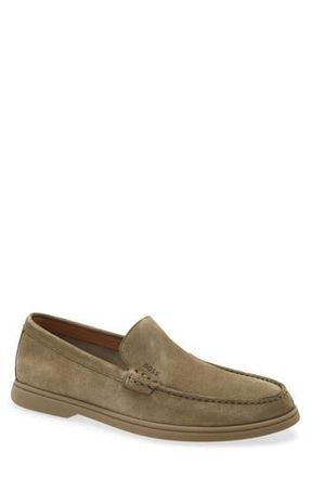 BOSS Sienne Moc Toe Loafer in Open Green at Nordstrom Rack, Size 13Us / 12Uk