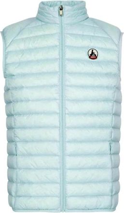 Jott Mouwloos Donsjack Urban Chic Stijl - Heren - Bodywarmers - Groen - M - Jassen