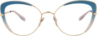 POMELLATO Cat Eye-Frame Metal Optical Frames
