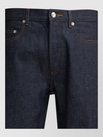 A.P.C. rescue straight jeans belt loops pockets