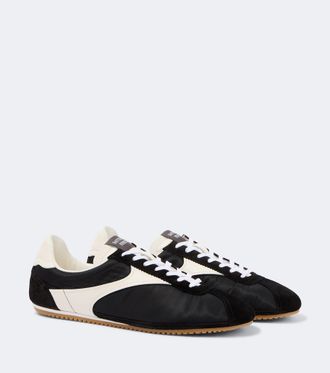 Bottega Veneta Zapatillas Shot con ante