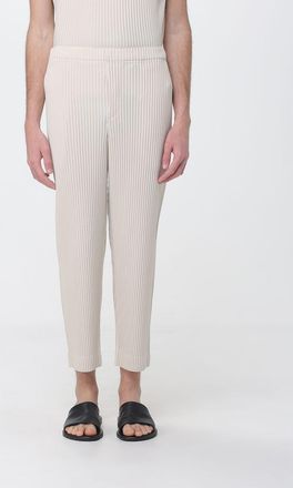 Homme Pliss&eacute; Issey Miyake Pantaloni Homme Plisse Issey Miyake in cr&ecirc;pe plissettato