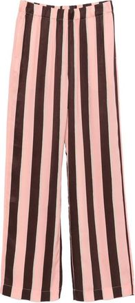 Stine Goya Striped Wide-leg Trousers