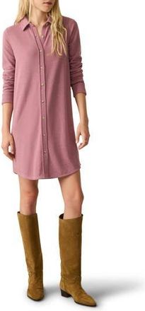 Faherty Legend Sweater Shirtdress in Rose Twill at Nordstrom Rack, Size X-Large