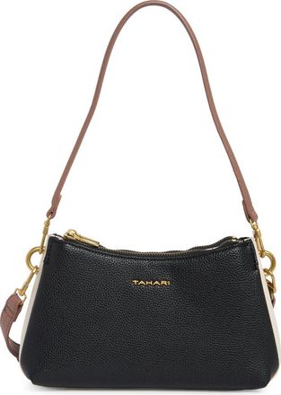 Elie Tahari Eastside Crossbody Bag in Black Block at Nordstrom Rack